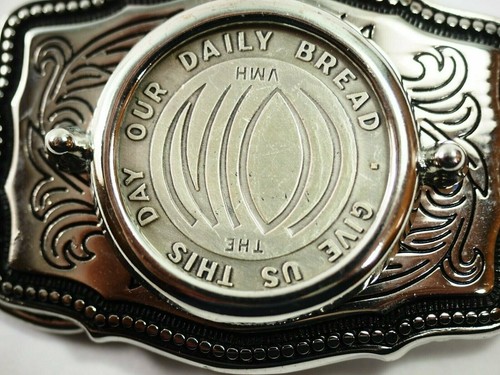 Give us this Day Our Daily Bread Mishlers Krause Publications Belt Buckle - Picture 4 of 5