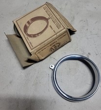 Cerchio Faro Cromato Cev Diametro 95 Con Visiera