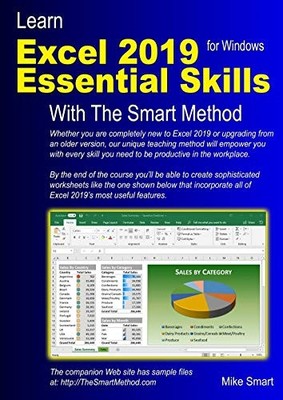 Learn Excel 2019 Essential Skills with ..., Smart, Mike