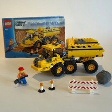 LEGO® City 7631 Dump Truck, Kipper - mit Anleitung und Minifigur - Schild fehlt