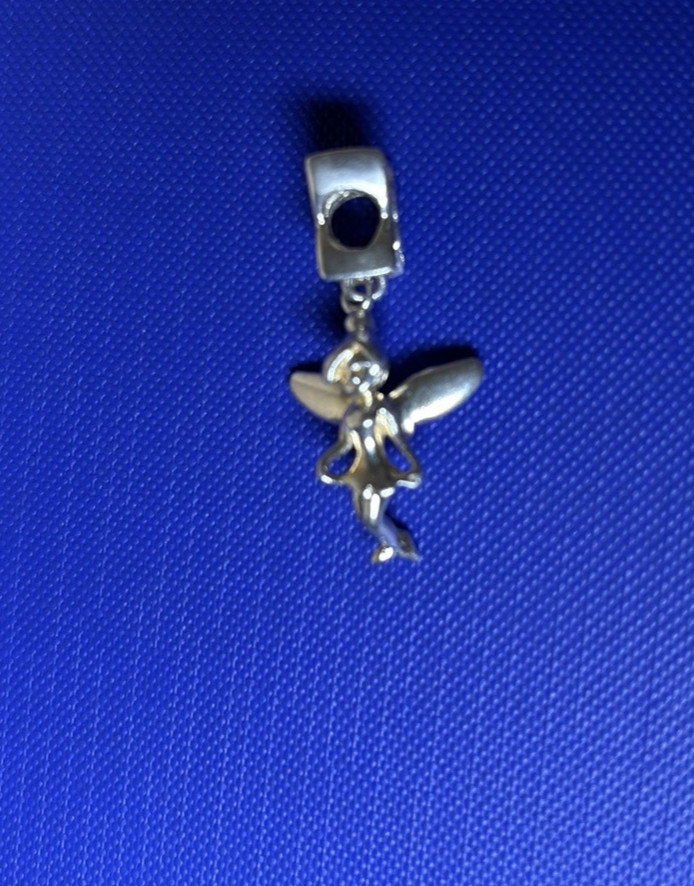 Chamilia Disney Solid Sterling Silver Tinkerbell … - image 1
