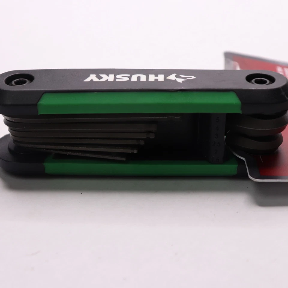 Husky Ball End Folding Hex Key (9-Pieces SAE and 8-Pieces MM) - Image 4 of 4
