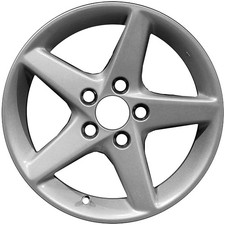 16x6.5 Painted Silver 5-spoke 5x114.3 Aluminum Wheel 02-04 Acura Rsx Alyhp072u20 16x6.5 Painted Silver 5-spoke 5x114.3 Aluminum Wheel 02-04 Acura Rsx Alyhp072u20