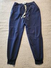FIGS Technical Collection Navy Cargo Scrub Jogger Pants Size L Adult Unisex