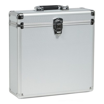 Vinyl Case - 12'' Record Case (25 LPs) Silver/silver
