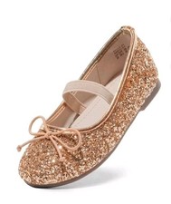 Dream Pairs Girls Kids Mary Jane Ballerina Flat Party Wedding Dress Shoes 6