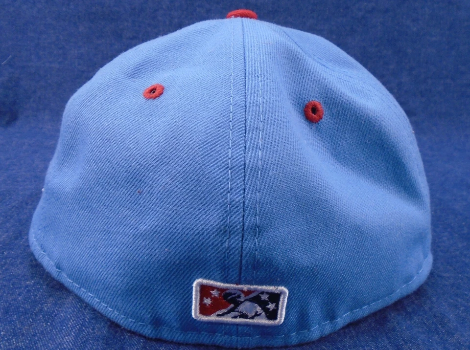 Vintage Spokane Indians Minor League Baseball On-Field Cap Hat New Era 7 1/4 - Image 3 of 4