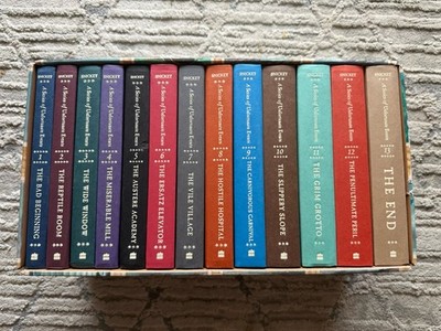 Lemony Snicket's A Series of Unfortunate Events 1-13 Complete