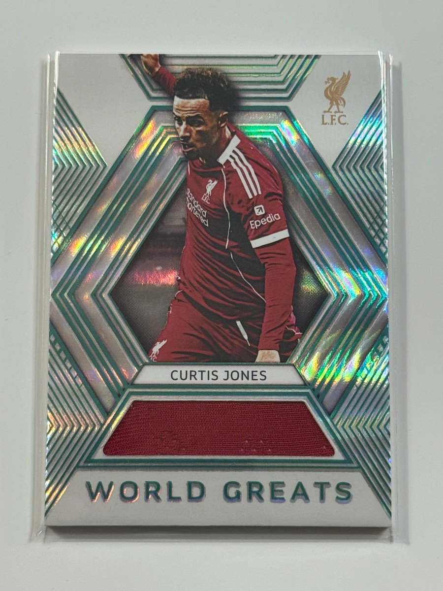 futera ペレ クロース　ジャージカード他 2025-26 Futera Platinum Liverpool World Greats Relic Green #13