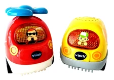 2 Vetch Cars: Helicopter and Tow Truck Tested All W/ Light/Sound