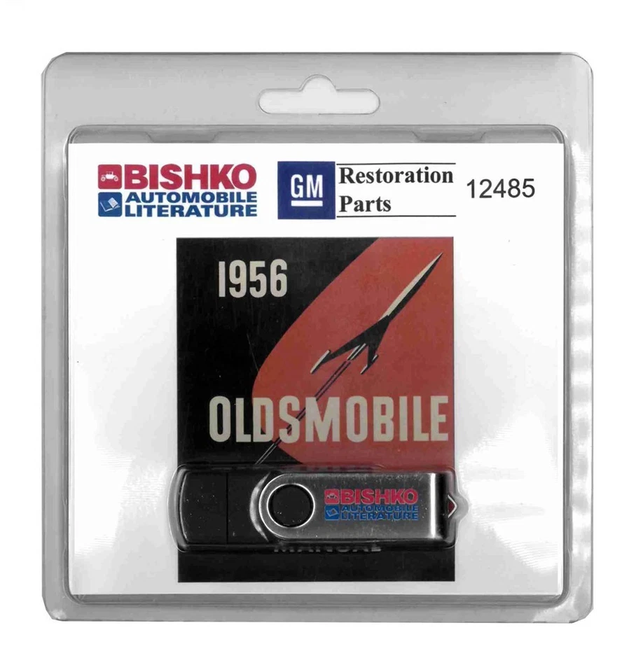 Oldsmobile Shop 1956 manual de reparación USB Foto 2 de 3