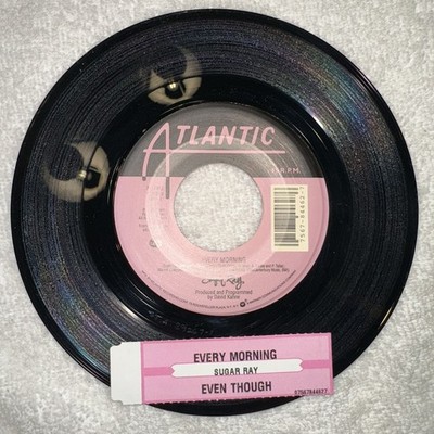 Sugar Ray New Old stock 45rpm: Every Morning & Even Though W/jukebox Tag