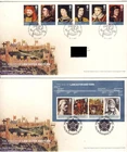 GB 2008  LANCASTER AND YORK  FDCS X2