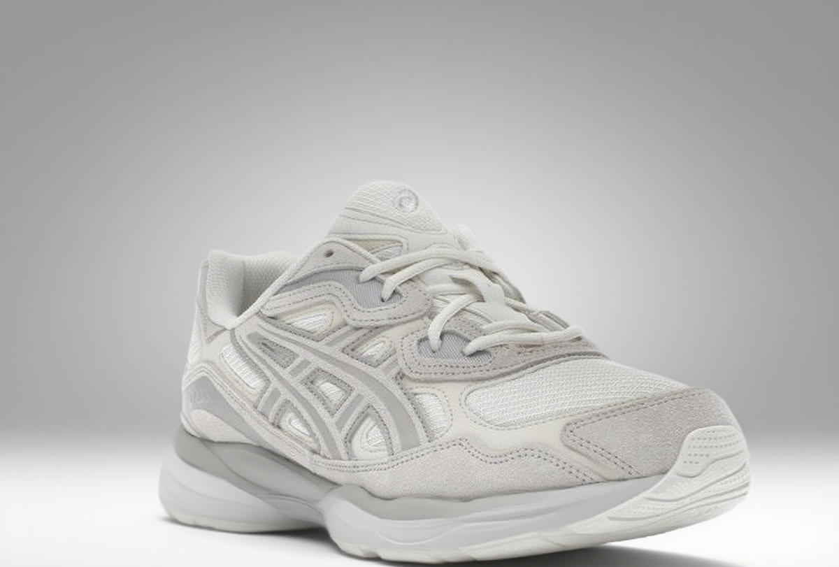 NEW ASICS Gel NYC Grey Cream - 1203A739-100 | eBay