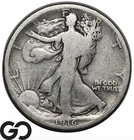 1916 Walking Liberty Half Dollar, First Year Issue