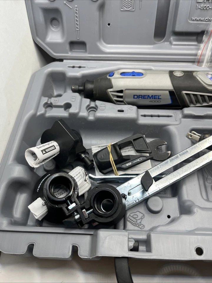 Dremel 4000 Corded Rotary Tool With Case And Accessories - Image 2 of 4