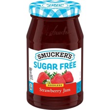Smuckers Sugar Free Seedless Strawberry Jam, ...