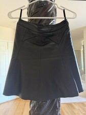 Real Leather Cowgirl Skirt Dress
