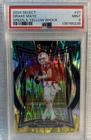 2024 PANINI SELECT GREEN & YELLOW SHOCK #27 DRAKE MAYE PSA 9🔥🏈
