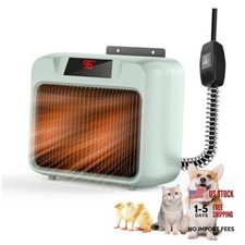 Dog House Heater for Outdoor Indoor Use - 600W/300W Safe Efficient grey-l
