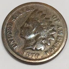 1870 Indian Head Penny Beautiful Coin Rare Date