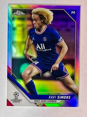 2021-22 Topps Chrome UCC - Xavi Simons - Refractor