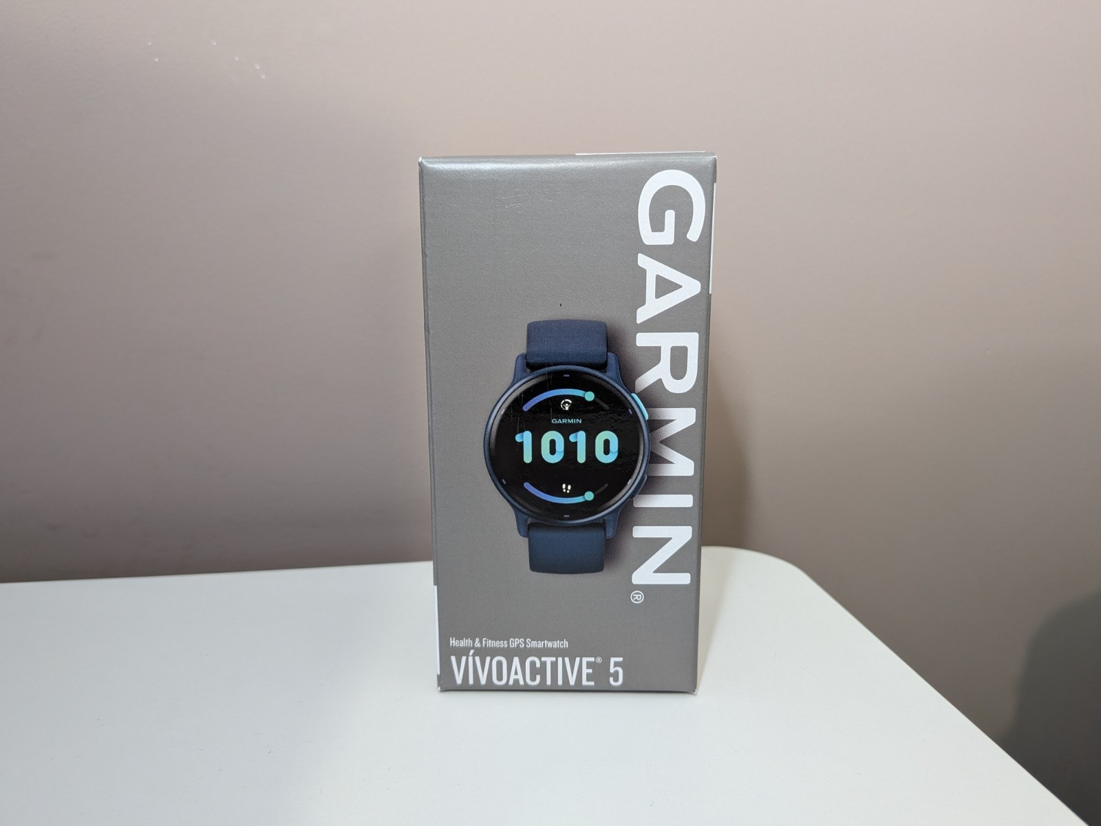 Garmin Vivoactive 5 Smartwatch 42mm Fitness Tracking Music GPS Metallic Navy NEW