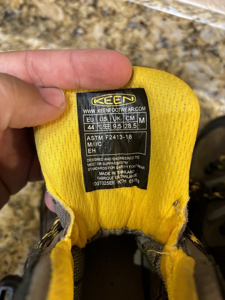 KEEN Pittsburgh Boot Men’s US Size (10.5 EE) Extra Wide Steel Toe