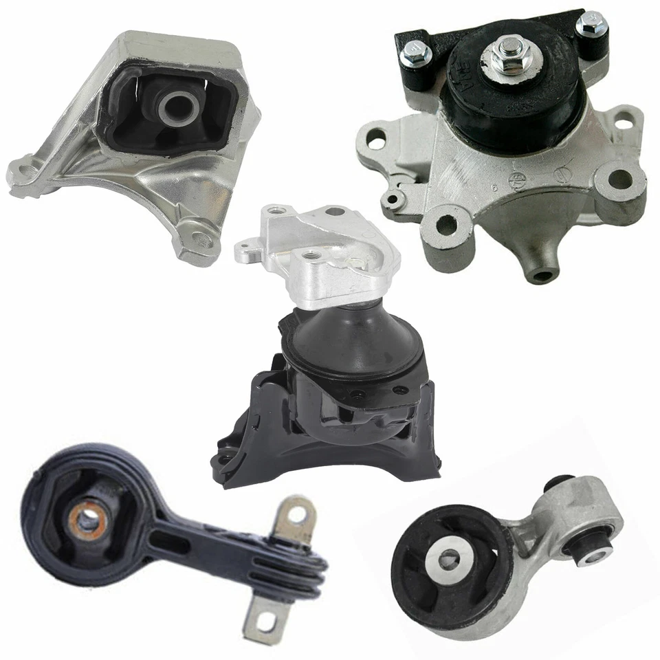 Nuevo conjunto de 5 piezas de montaje de motor y transmisión L4 de 2,0 L para Acura CSX 2006-2011 Foto 2 de 4