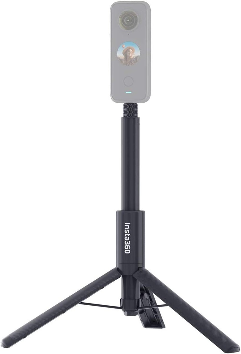 Insta360 2 in 1 Invisible Selfie Stick+Tripod for GO 2 3 ONE