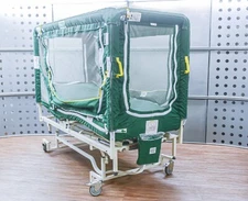 Posey Bed 8070 Enclosed Hospital Bed Invacare Nylon Canopy Enclosure Bed