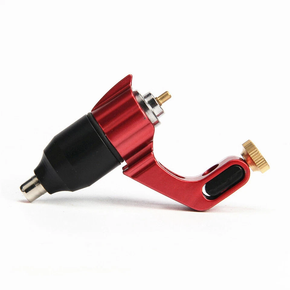 Máquina de tatuaje giratoria de aleación Shader Liner rojo ligero envío a EE. UU. Foto 2 de 4