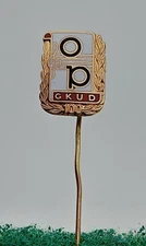 GKUD FOLKLORE SOCIETY musical ensemble, folklorique Croatia pin KASUN 1960s !