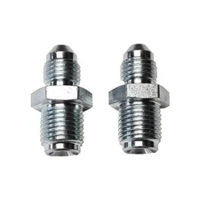 4an to 7/16-24 male inverted flare brake fitting (set of 2)