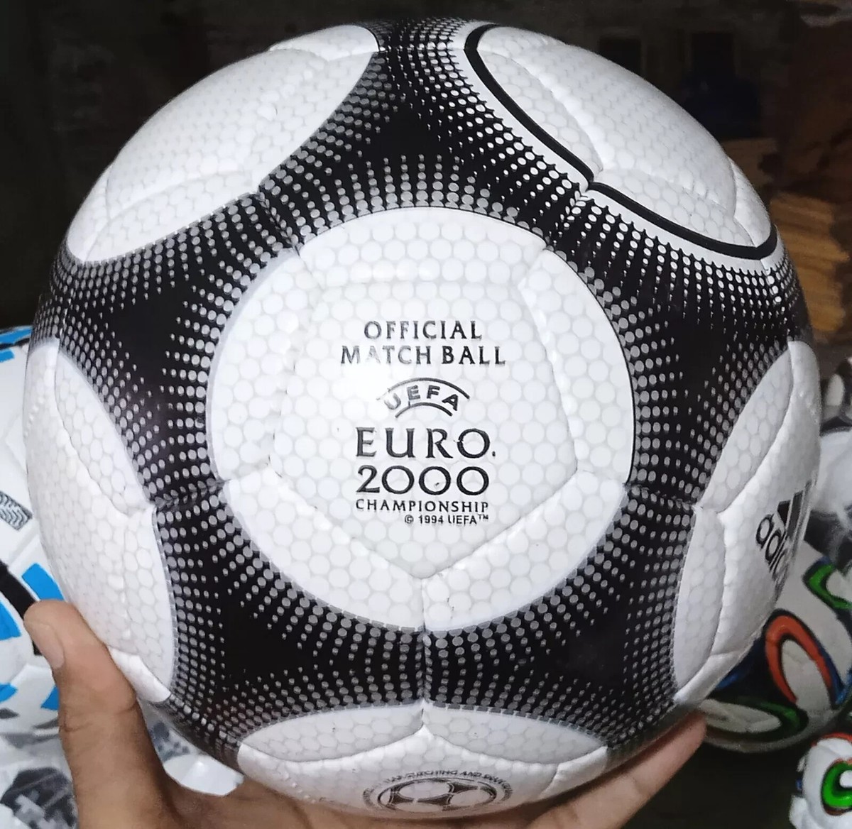 Rare Terrestra Silver Stream Euro Championship 2000 Adidas Soccer