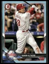 Aaron Altherr #60 2018 Bowman Sky Blue #/499