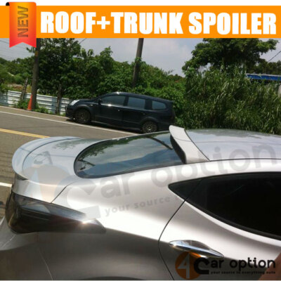For Hyundai Elantra(Avante MD) 11-14 Rear Roof Spoiler + Trunk Lip Wing