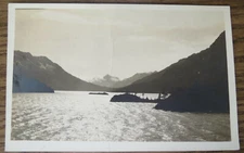 WEST BAY - LAKE ATLIN BRITISH COLUMBIA - Old Real Photo Postcard