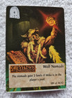 SPELLFIRE CCG MISPRINT MISCUT Wolf Nomads ALPHA No Edition 181/400 Near Mint