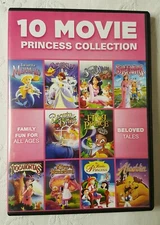 10 Movie Princess Collection - DVD By Artist Not Provided - VERY GOOD