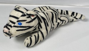 blizzard the white tiger beanie baby