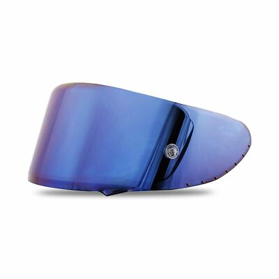 Helmvisier Chrom Blau Visier Für Steelbird SA-2 Modellhelme GEC
