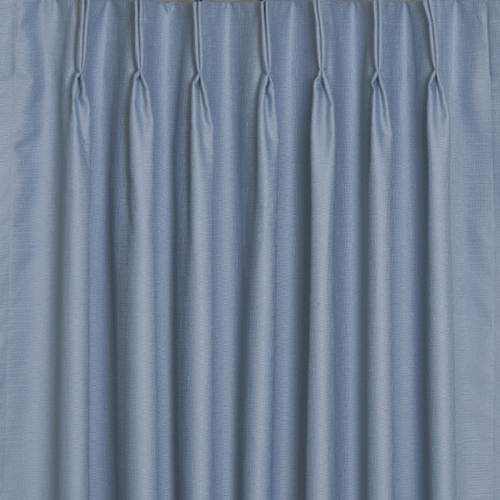 2X Blockout Curtain Textured Crossroads Pinch Pleat Curtains for Bedroom 1 Pair - Picture 13 of 17