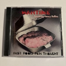 WARTIME - Fast Food For Thought - CD - **BRAND NEW/STILL SEALED** - RARE