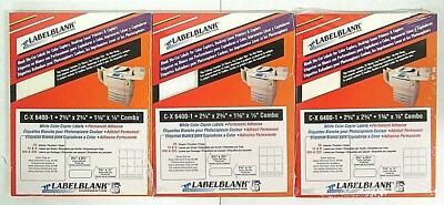 675 White Laser/Inklet 3.5'' Diskette Labels