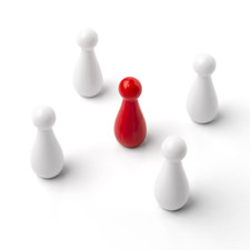 Fas Set Birilli Torniti H 25mm Poliestere Bianco/Rosso