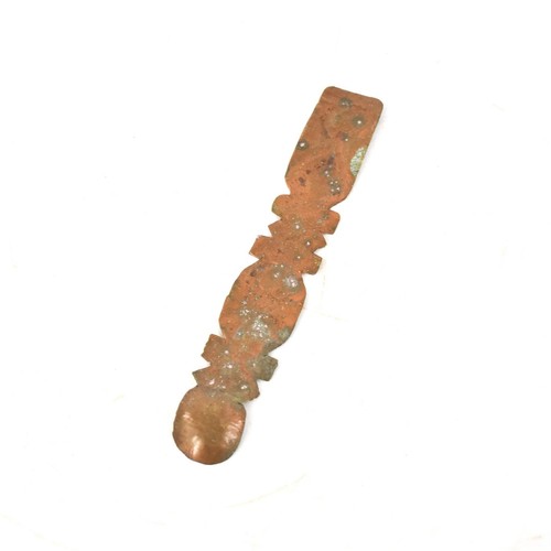 Asante Brass Gold Dust Spoon Ghana - Picture 5 of 8