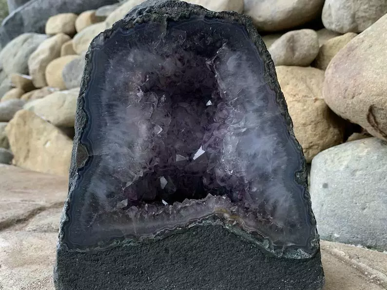 Big amethyst crystal for deals sale