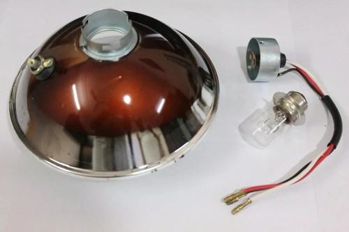 2 Lucas 700 Phare 7 Inch Pilote LHD Phare Avant Ampoule & Support (Marqué Lucas) - Photo 7 sur 8