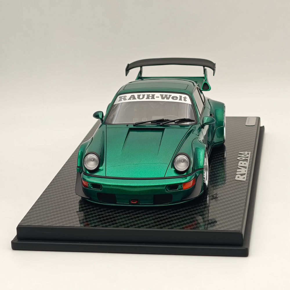rare* 1/18 Tgm Model Rwb Porsche 911 964 Green Resin Edition